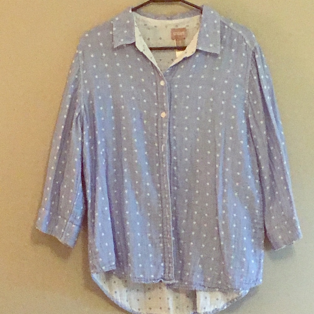 Chico’s Reversible Button Down - image 1